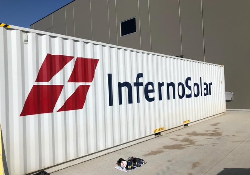 InfernoSolar Seacan Decal Graphic