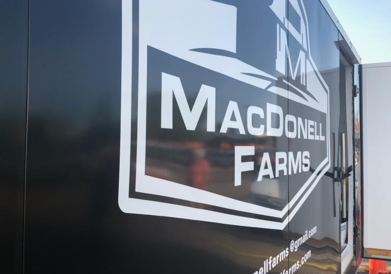 MacDonell Farms Trailer Decals